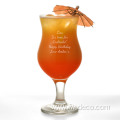 Personalised laser Engraved goblet Cocktail Glass set